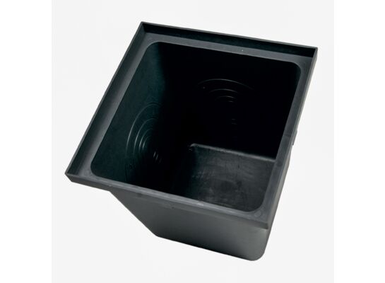 Studzienka 300 x 300 czarny 29,6 x 29,6 x 30 ø50-150 cm MAXPOL