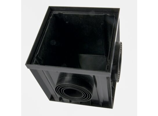 Studzienka 300 x 300, 30 x 30 x 30 czarny ø75, 90, 110, 125, 140, 160 mm MAXPOL