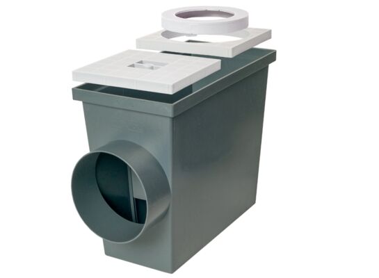 Studzienka z pokrywą popiel 260 x 135 x 220 mm MAXPOL