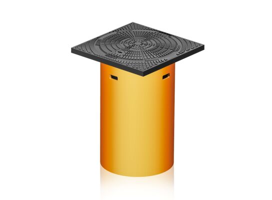 Zwieńczenie studzienki z pokrywą 400 A15 40 x 40 x 55,7 cm MAXPOL