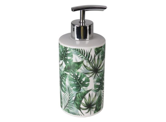 Dozownik ORGANIC 7 x 7 x 17 cm zielony