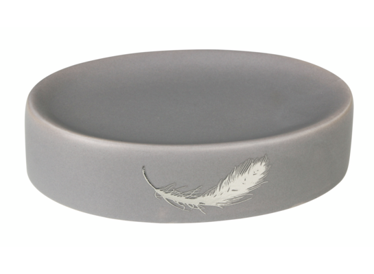 Mydelniczka PIUME 13,5 x 10 x 3 cm Szary