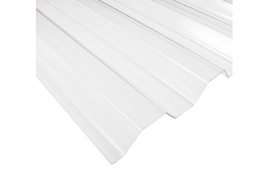 Płyta PVC bezbarwna 90 x 250 trapez 70/18 Robelit