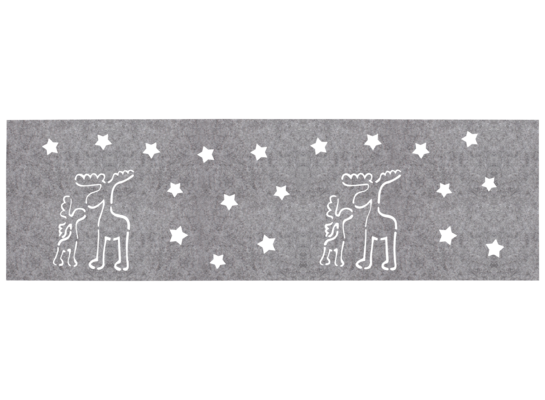 Bieżnik filcowy Łosie 30 x 100 cm