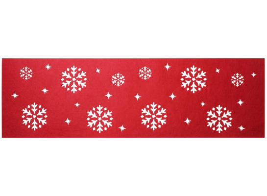 Bieżnik filcowy Śnieg 30 x 100 cm