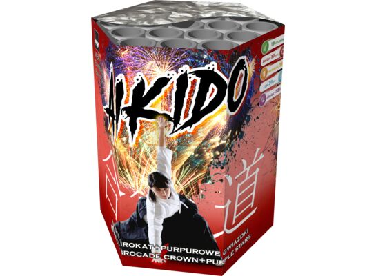 Wyrzutnia AIKIDO 19 strzałów