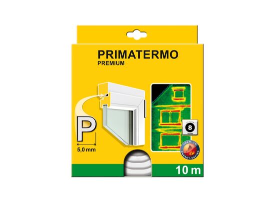 Uszczelka PREMIUM P 9 x 5 mm 10 m biały