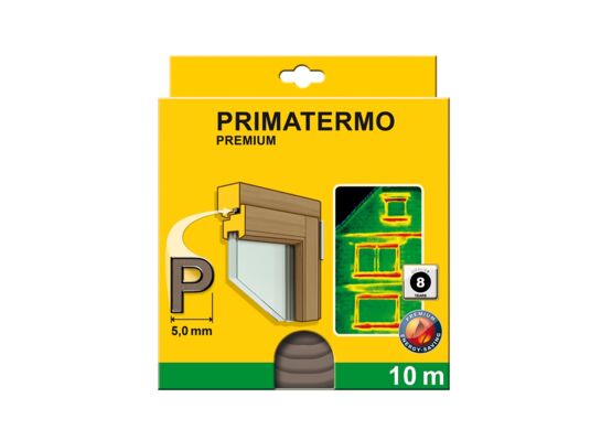 Uszczelka PREMIUM P 9 x 5 mm 10 m brąz