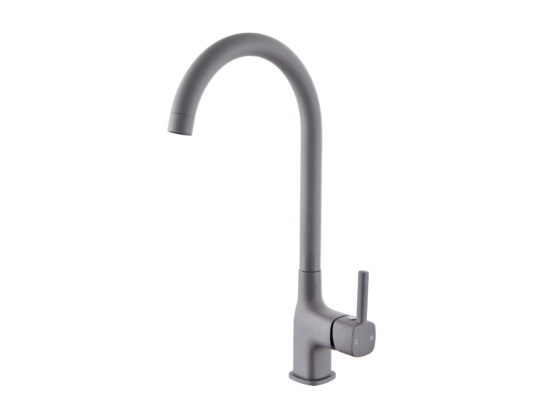 Bateria zlewozmywakowa Avia stojąca z wylewką "U" dior gray Miló