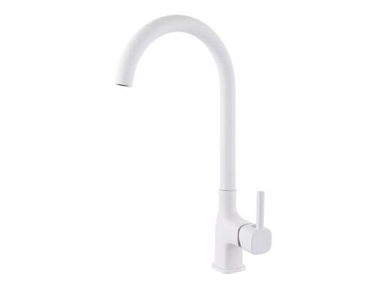 Bateria zlewozmywakowa Avia stojąca z wylewką "U" magnesia white Miló