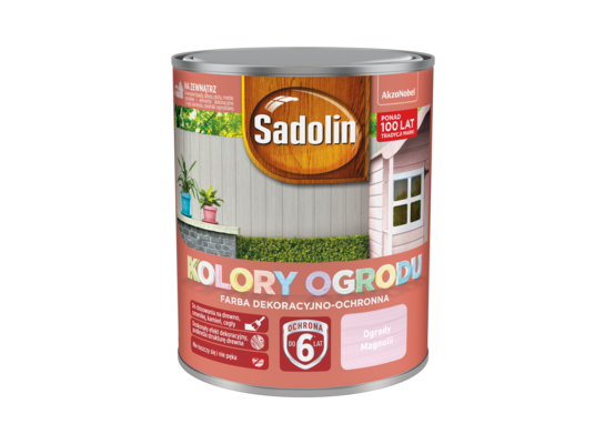 Farba dekoracyjno-ochronna Kolory Ogrodu Ogrody Magnolii 0,7 l Sadolin