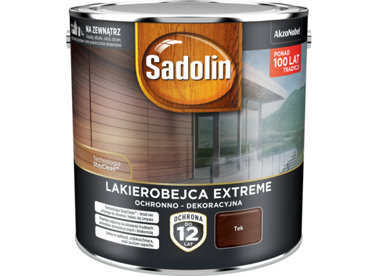 Lakierobejca EXTREME Tek 2,5 l Sadolin