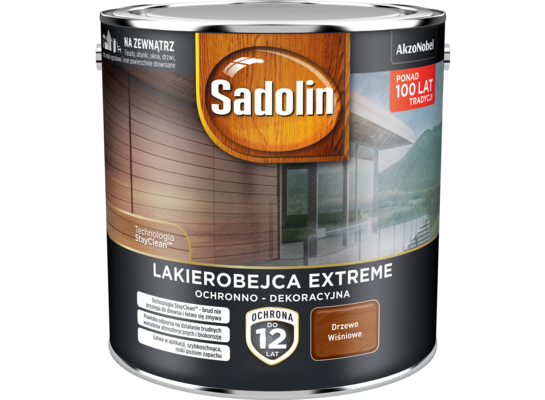 Lakierobejca EXTREME Drzewo Wiśniowe 2,5 l Sadolin