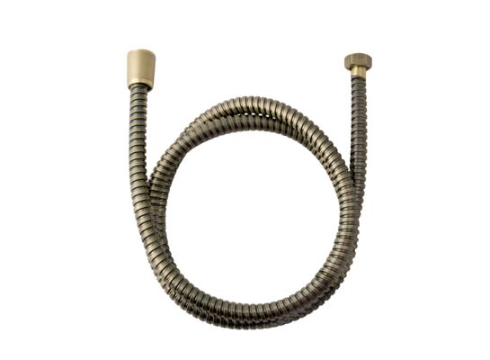 Wężyk natryskowy 150 cm mosiądz antyczny