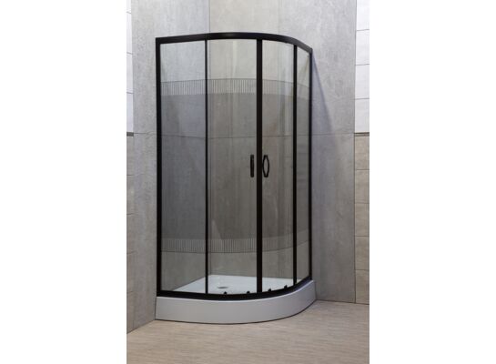 Kabina natryskowa XENIA DUO BLACK 90 cm Kerra