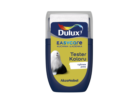 Farba Dulux EasyCare Kuchnia i Łazienka tester – ryżowe pola