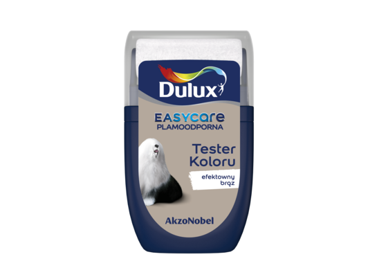 Farba lateksowa Dulux EasyCare tester – efektowny brąz