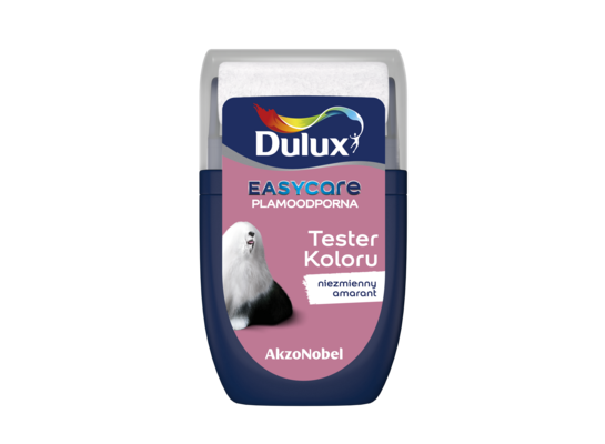 Farba lateksowa Dulux EasyCare tester – niezmienny amarant