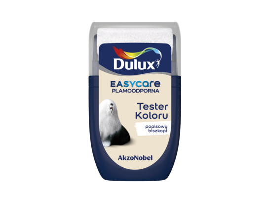 Farba lateksowa Dulux EasyCare tester – popisowy biszkopt