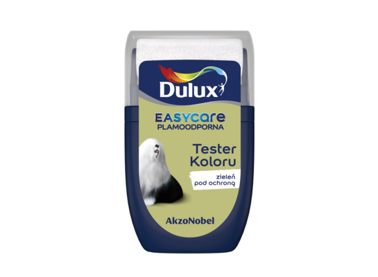Farba lateksowa Dulux EasyCare tester – zieleń pod ochroną