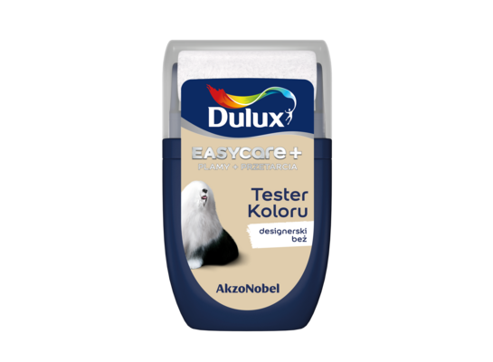 Farba tytanowa Dulux EasyCare+ Plamy+Przetarcia Designerski Beż 0,03 l