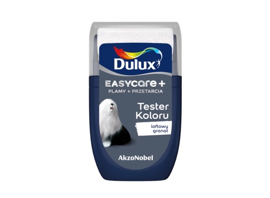 Farba tytanowa Dulux EasyCare+ Plamy+Przetarcia Loftowy Granat 0,03 l