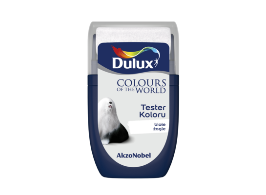 Farba lateksowa Dulux Kolory Świata tester – białe żagle