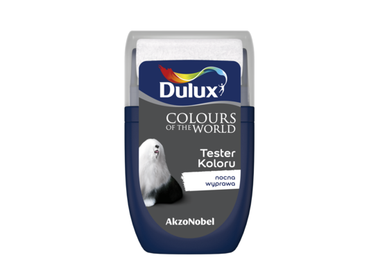 Farba lateksowa Dulux Kolory Świata tester – nocna wyprawa