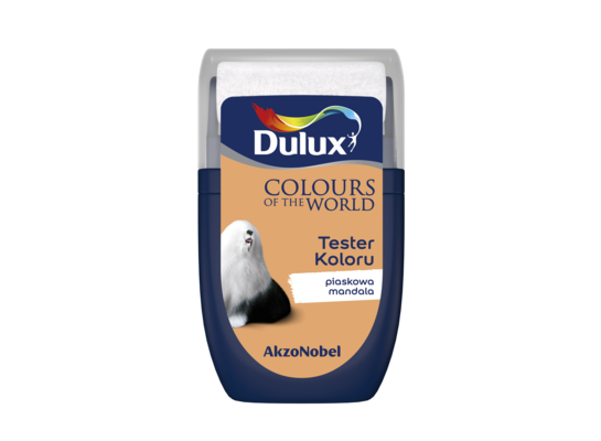 Farba lateksowa Dulux Kolory Świata tester – piaskowa mandala