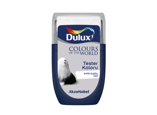 Farba lateksowa Dulux Kolory Świata tester – srebrzysty lód