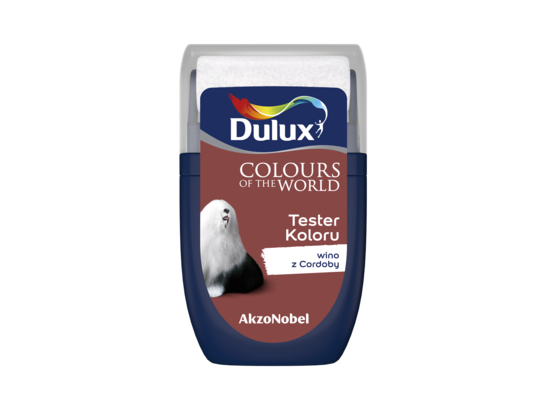 Farba lateksowa Dulux Kolory Świata tester – wino z Cordoby