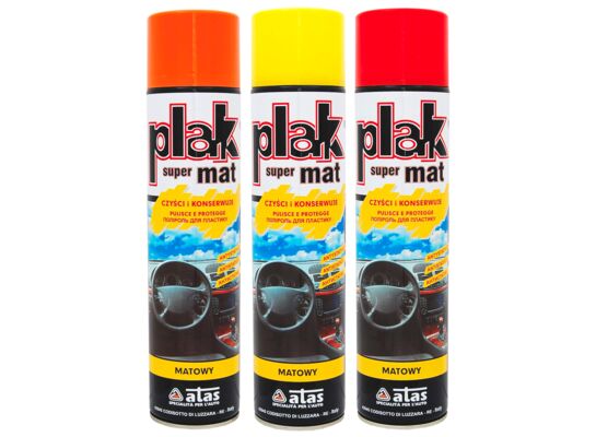 Spray do kokpitu mat mix zapachów 600 ml Plak