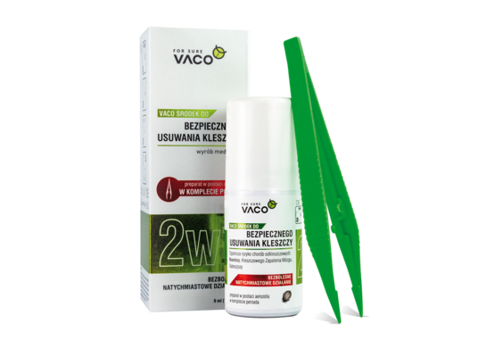ECO Środek do bezpiecznego usuwania kleszczy VACO