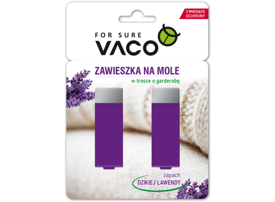 Zawieszka na mole w żelu (Lavender) 2 szt. VACO