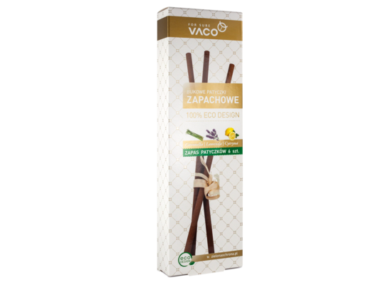 Wkład - Patyczki odstraszające komary, muchy i mole ECO Citronella DuoPack 6 sztuk