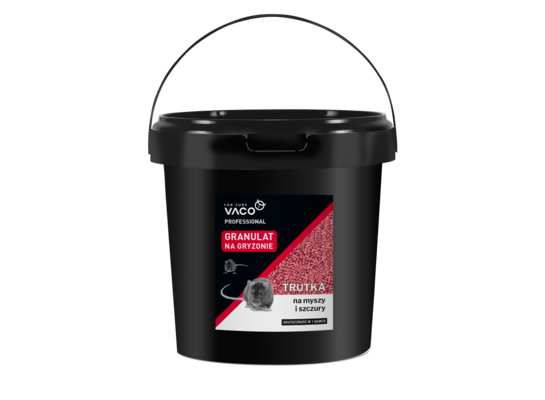 Granulat na myszy i szczury wiadro 3 kg Vaco Professional