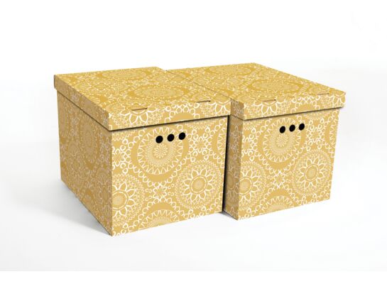 Pudła Maroko beż XL 2 szt.