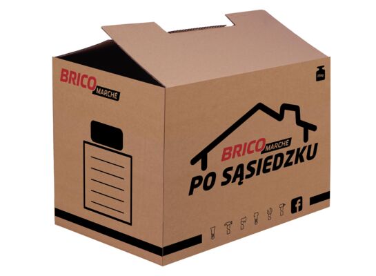 Pudło do przeprowadzki 45 x 34 x 36 cm 1 szt.