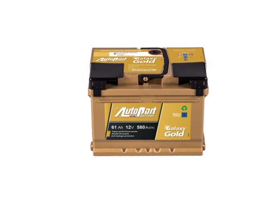 Akumulator rozruchowy, 61 Ah/12 V prawy SB Galaxy GOLD