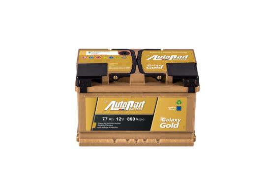 Akumulator rozruchowy, 77 Ah/12 V prawy SB Galaxy GOLD