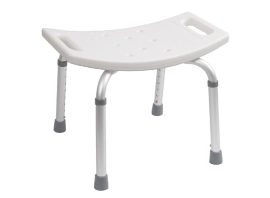 Krzesło prysznicowe białe 42 cm AWD Interior