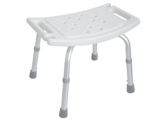 Krzesło prysznicowe białe 35,5 cm AWD Interior