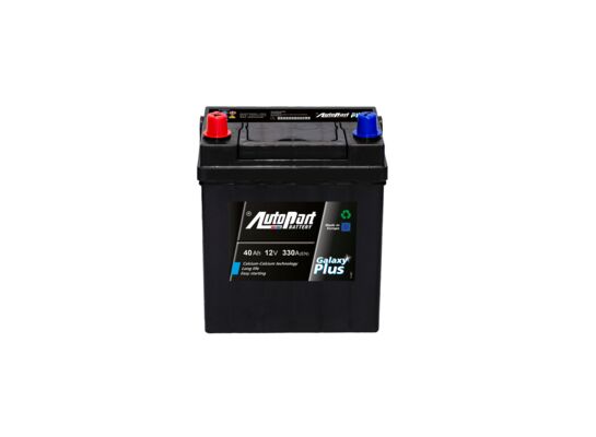 Akumulator rozruchowy, 40 Ah/12 V lewy Japan Galaxy Plus