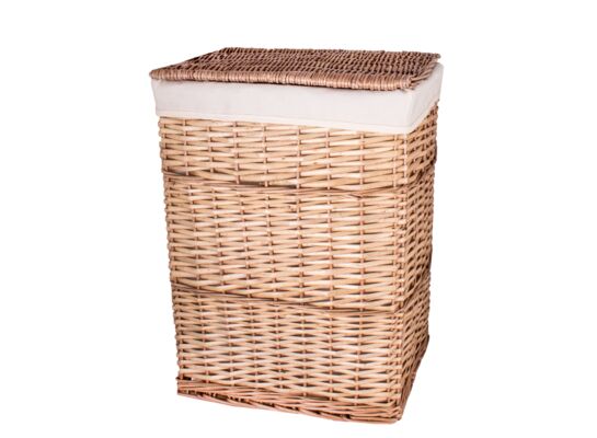 Kosz na pranie brązowy 31 x 41 x 50 cm
