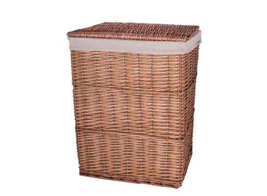 Kosz na pranie brązowy 31 x 41 x 50 cm