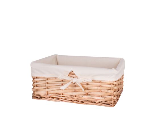 Koszyk wiklinowy brązowy 20 x 30 x 12 cm