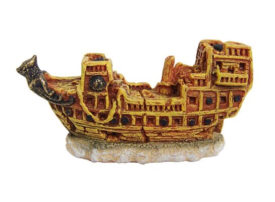 Ozdoba akwariowa statek happet