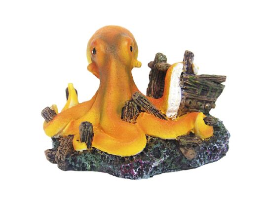 Ozdoba akwariowa ośmiornica Happet