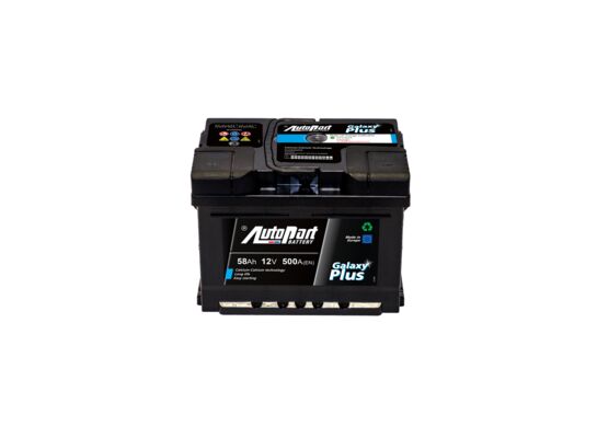 Akumulator rozruchowy, 58 Ah/12 V,lewy Galaxy Plus