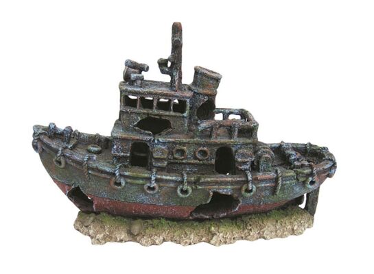 Ozdoba akwariowa statek duży Happet
